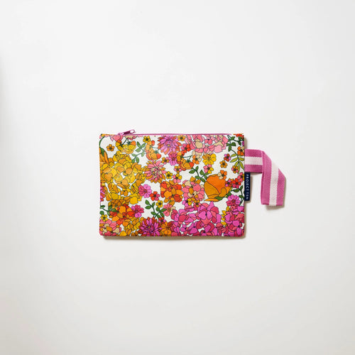 Mini Zip Pouch - Hydrangea