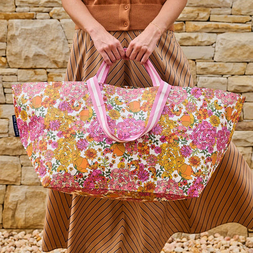 Oversized Tote - Hydrangea