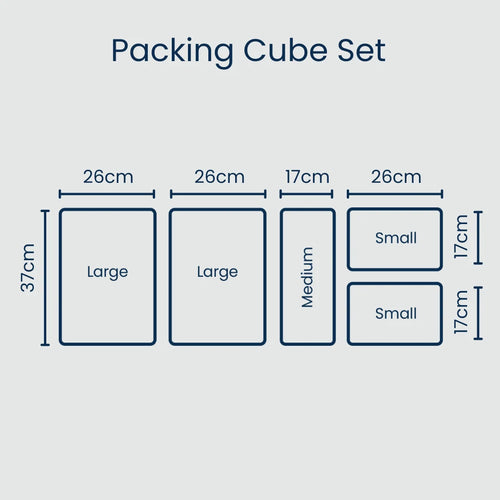 Packing Cube Set - Wallpaper
