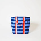Shopper Tote - Blue Stripe
