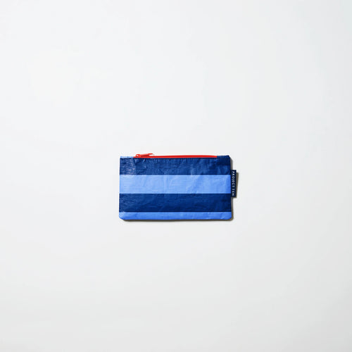Tiny Pouch - Blue Stripe