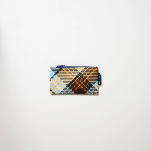 Tiny Zip Pouch - Country Plaid