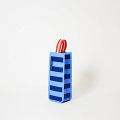Wine Bag - Blue Stripe