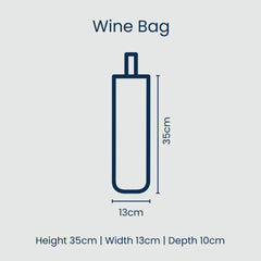 Wine Bag - Hydrangea