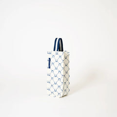 Wine Bag - Navy Horseshoe
