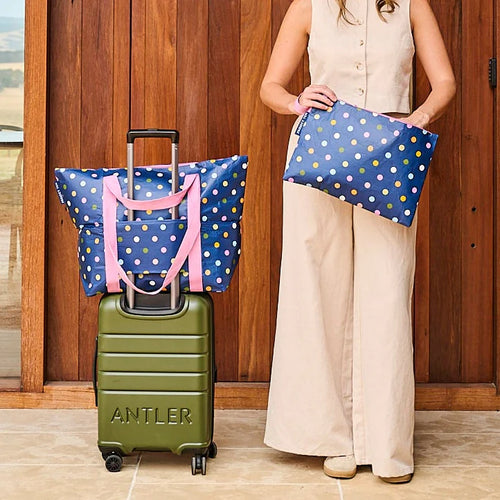 Zip Medium Tote - Confetti