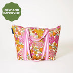 Zip Medium Tote - Hydrangea