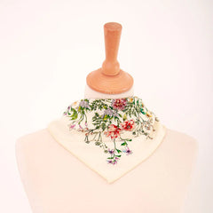 Silk Scarf - Heloise Floral Bouquet