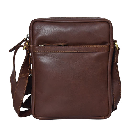 Parsley Satchel - Mid Brown