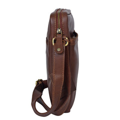 Parsley Satchel - Mid Brown
