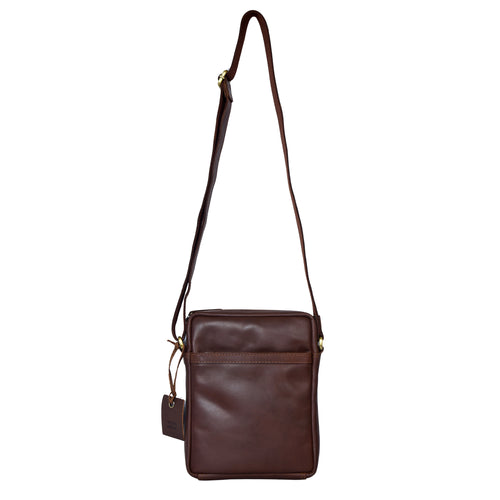 Parsley Satchel - Mid Brown
