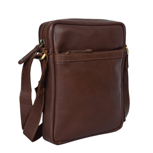 Parsley Satchel - Mid Brown