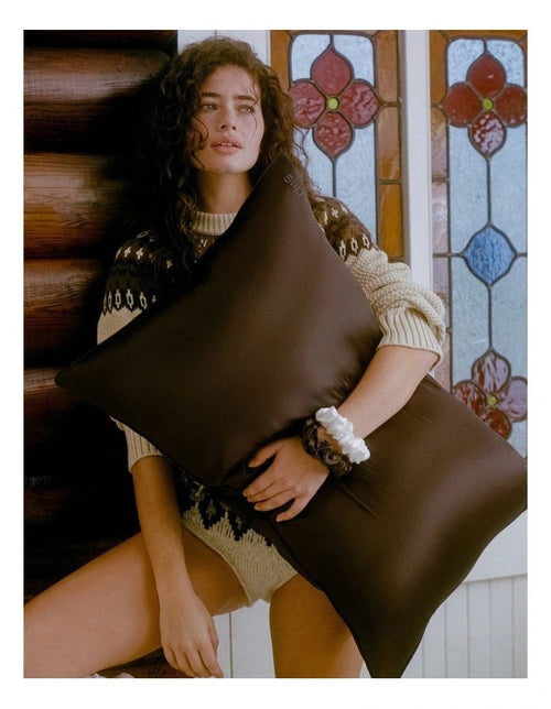 Slip Pillowcase - Chocolate