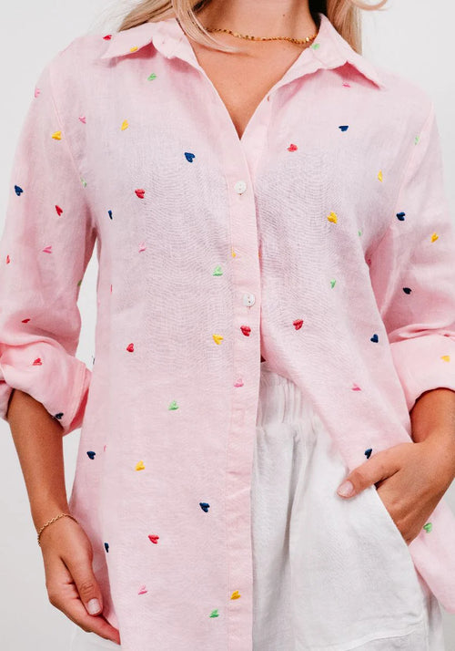 Heart Shirt - Pink