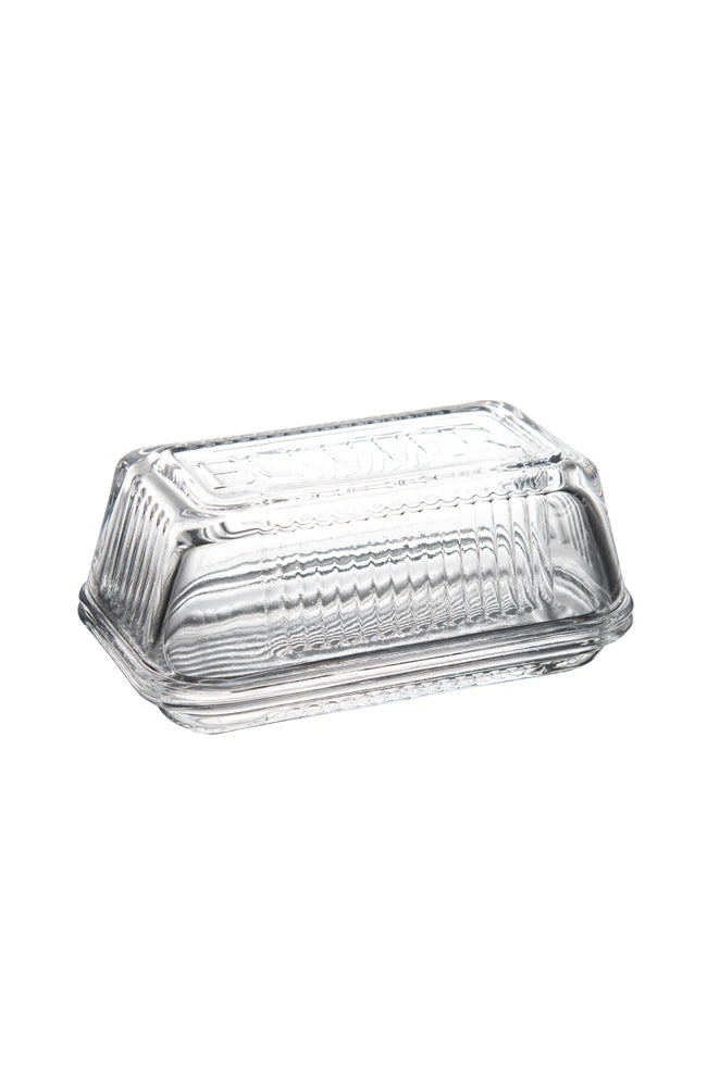 Glass Butter Dish