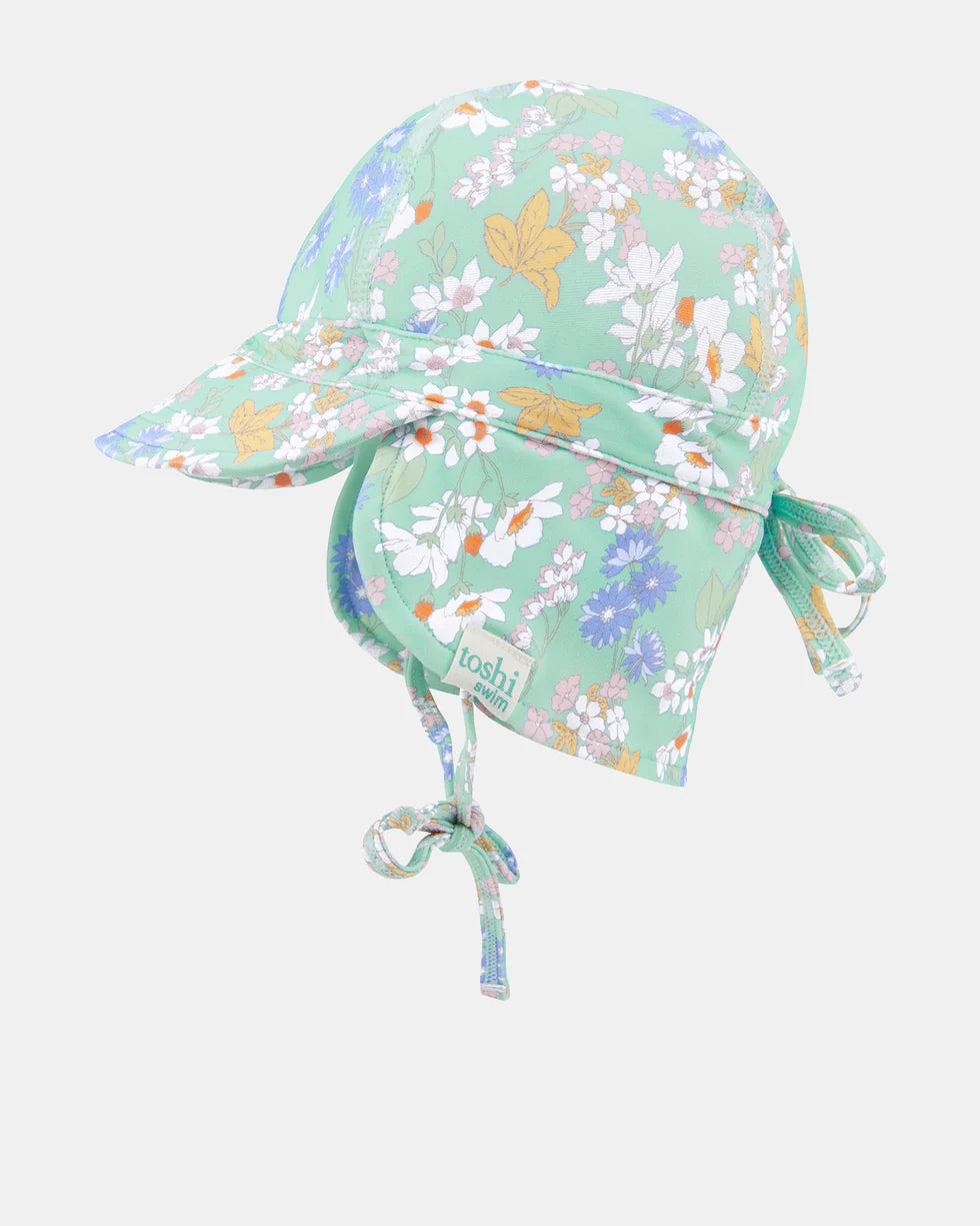 Baby Swim Flap Cap - Sea Blossom