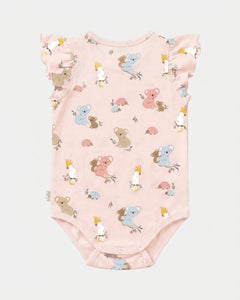 Onesie Frill Gumnut Babies - Blossom