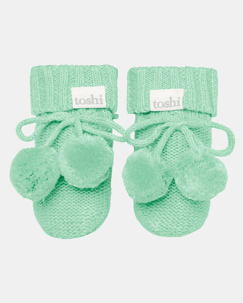 Organic Booties - Sweet Pea