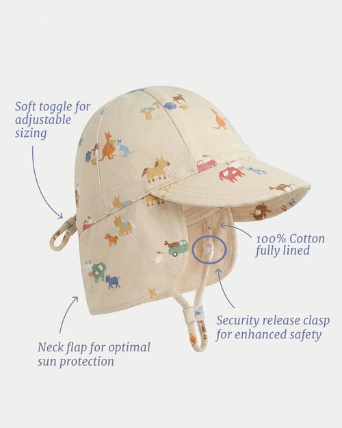 Flap Cap - Arcadia Station Hands