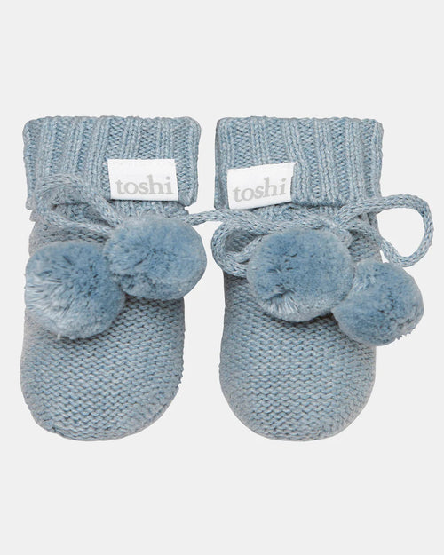 Organic Booties - Storm