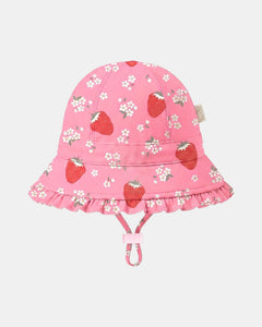 Swim Bell Hat - Twinkle Strawberry