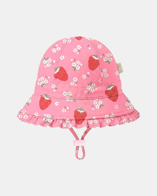 Swim Bell Hat - Twinkle Strawberry