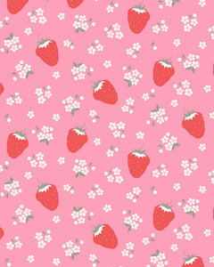 Swim Bell Hat - Twinkle Strawberry
