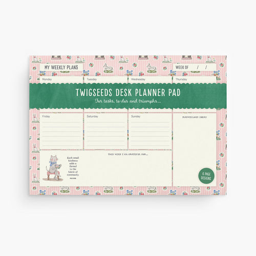 Twigseeds Desk Planner - Lovely Life