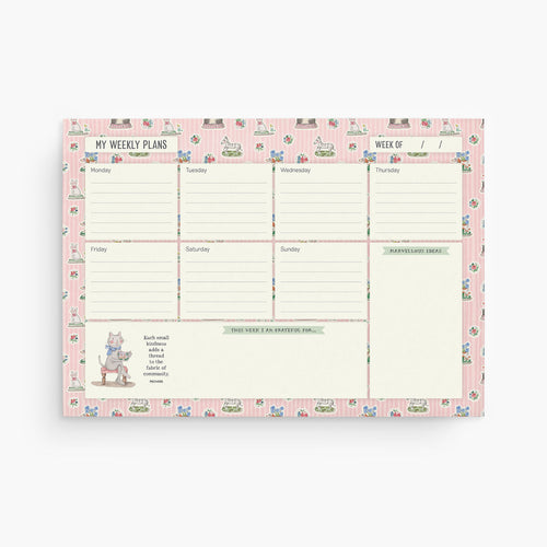 Twigseeds Desk Planner - Lovely Life