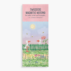 Twigseeds Magnetic Notepad - Garden Fence