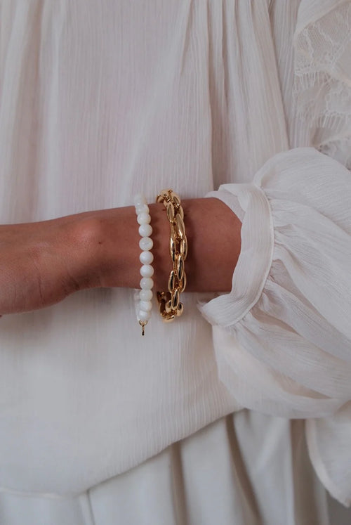 Valentina Bracelet - White