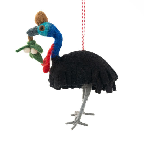Felt Decoration Cassowary Clara