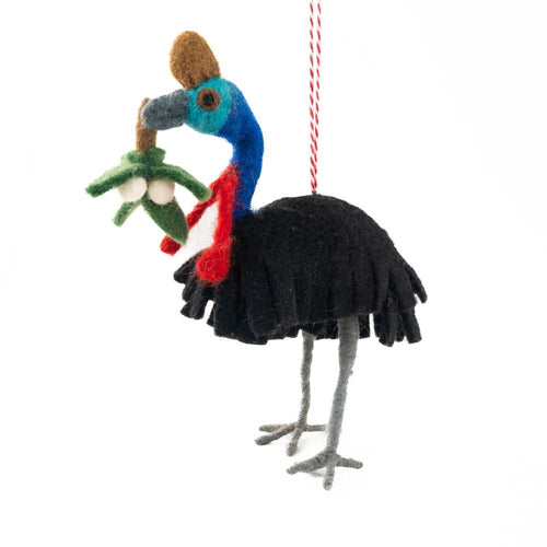 Felt Decoration Cassowary Clara