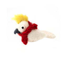 Felt Decoration Cockatoo Christopher