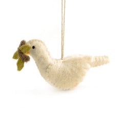 Felt Decoration Dove Daisy