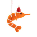 Felt Decoration - Prawn Peter