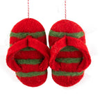 Felt Decoration - Thongs Pair