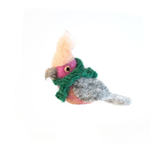 Felt Decoration Pink Galah Gerry