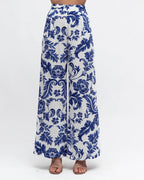 Baroque Pant - Blue/White