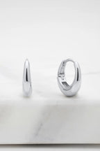 Cleo Hoop - Silver