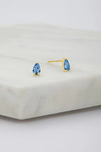 Abigail Stud - Sapphire