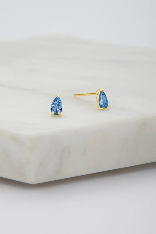 Abigail Stud - Sapphire