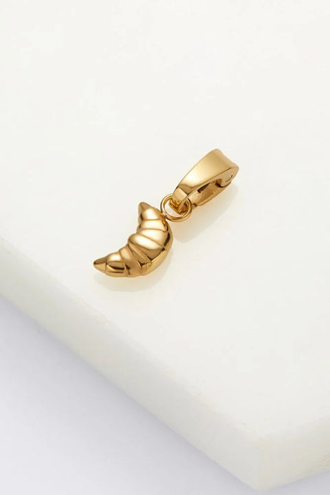 Croissant Charm - Gold