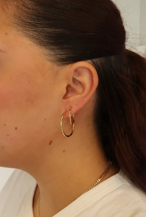 Gold Delilah Hoop - Large
