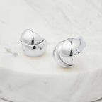 Jessie Clip on Earrings - Silver