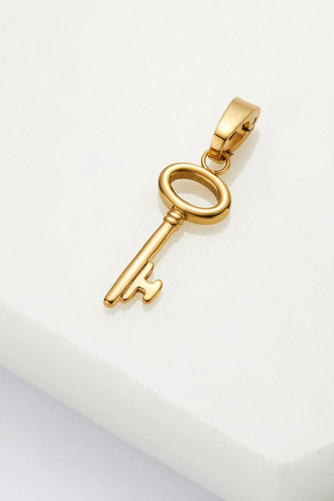 Key Charm - Gold