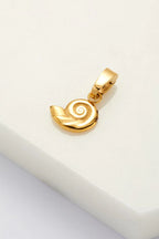 Shell Charm - Gold