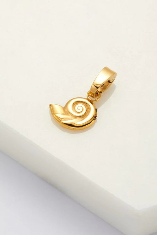 Shell Charm - Gold