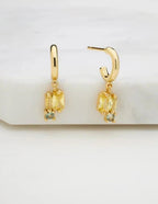Elenore Earring - Olive
