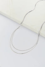 Paris Necklace - Silver